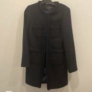 NWOT J Crew tweed coat